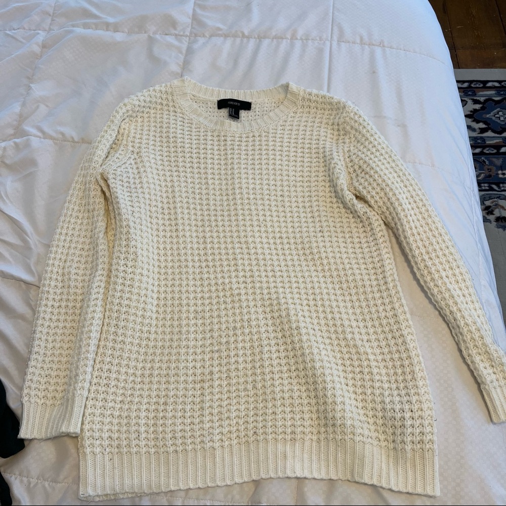 Forever21 white sweater